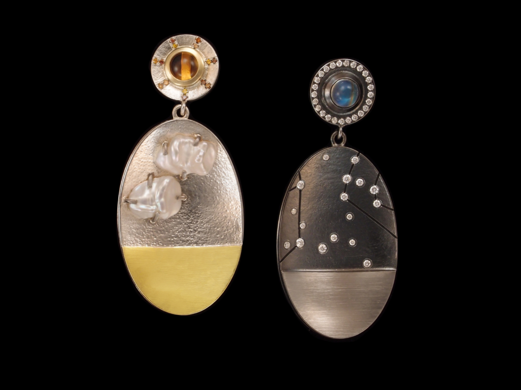 Earrings at De Novo Fine Contemporary Jewelry in Palo Alto