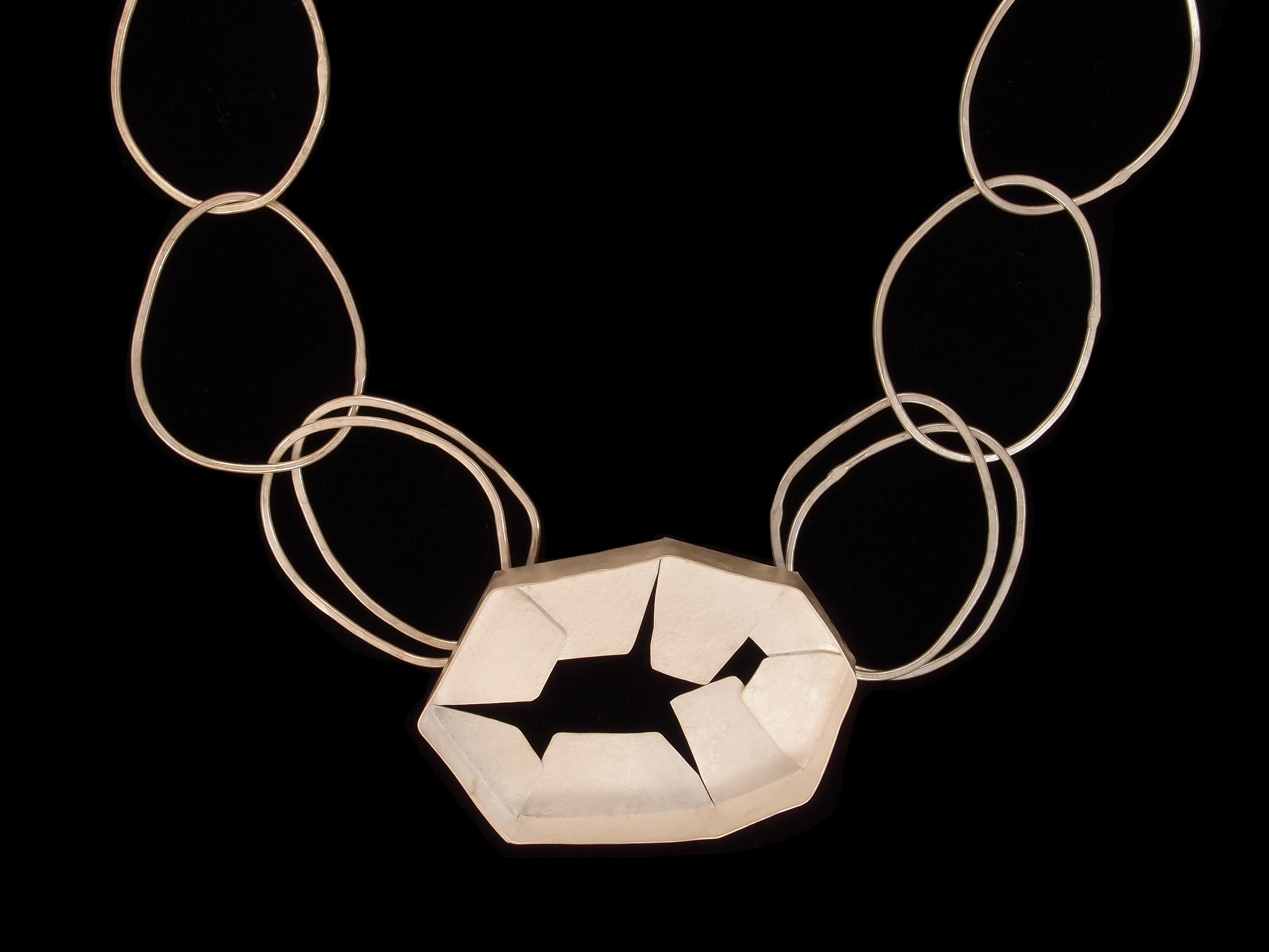 Biba Schutz, Necklace, Sterling Silver, 22